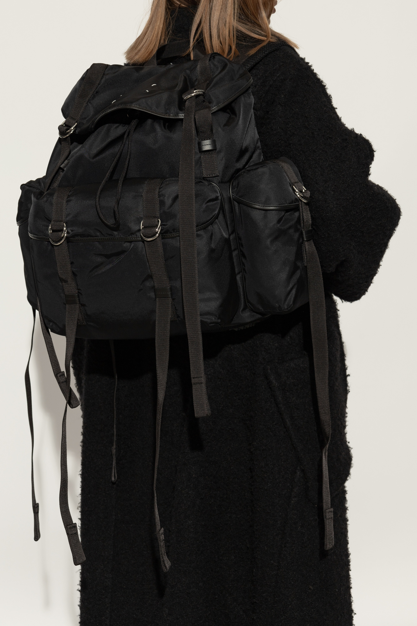 SchaferandweinerShops Germany - Black Backpack High Tech XL Maison